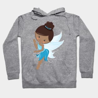 African American Fairy, Magic Fairy, Forest Fairy Hoodie